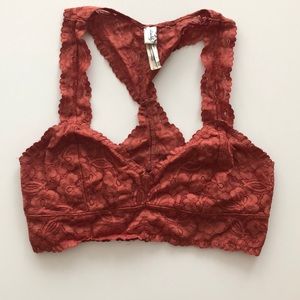Free people Galloon Lace Racerback